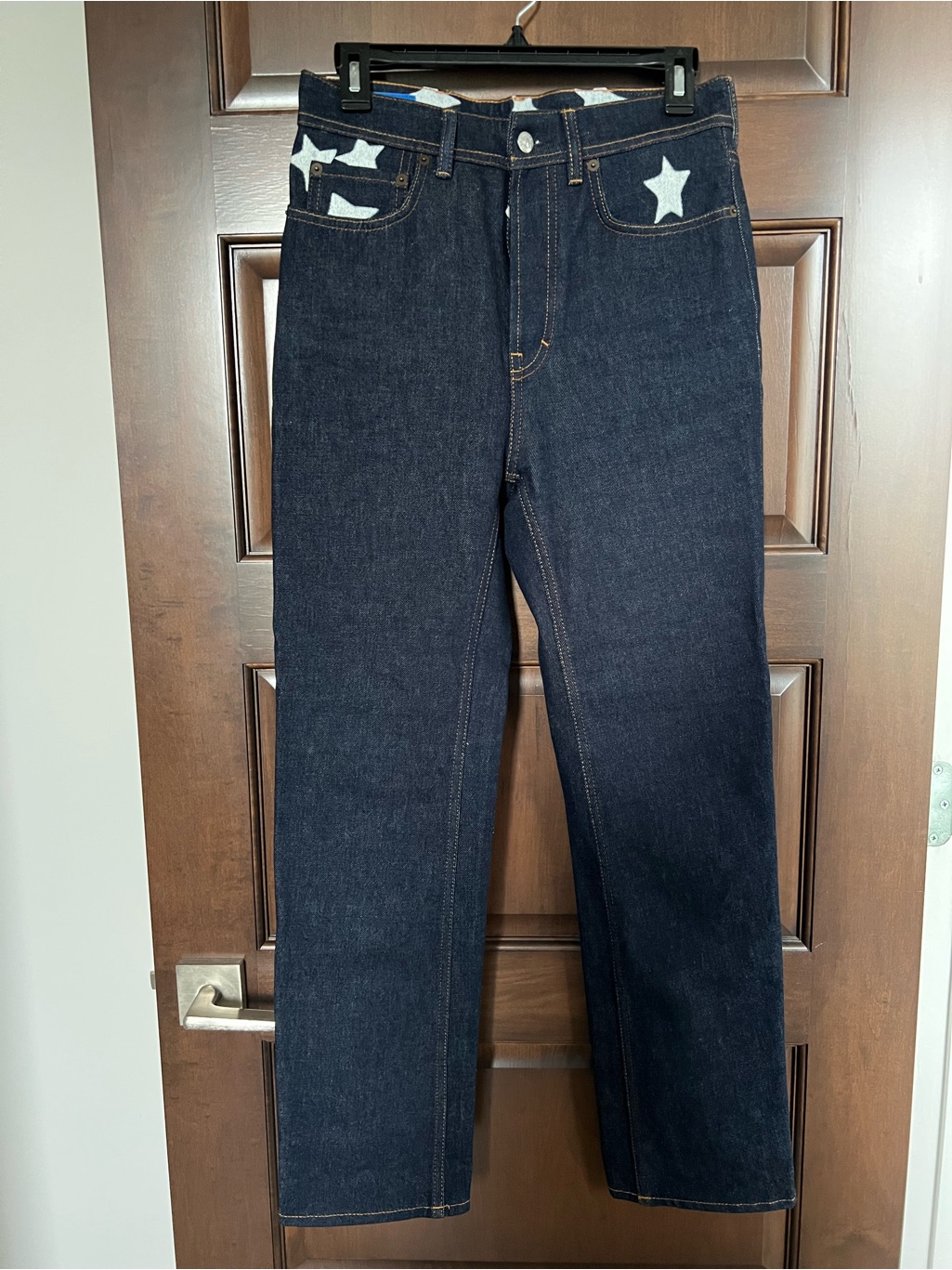 Women’s Dark Blue Star Accent Jeans